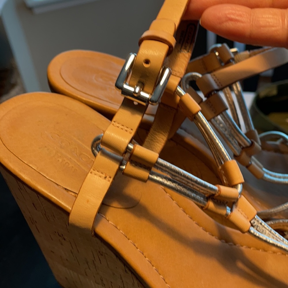 Coach Wedges - Picture 2 of 9